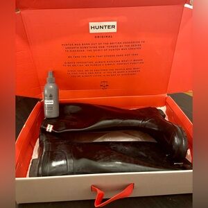 HUNTER Black Rain Boots